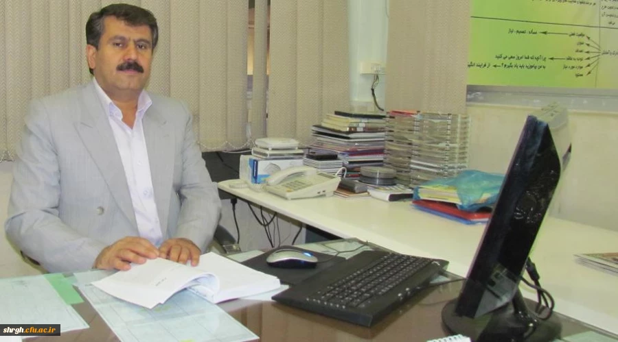 مسئول تکنولوژی آموزشی پردیس شهید رجایی قزوین - دکتر علی معصومی