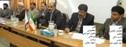 معارفه آقایان دکتر معصومی معاون آموزشی شهید رجایی و محمدی الموتی معاون اداری مالی پردیس بنت الهدی صدر