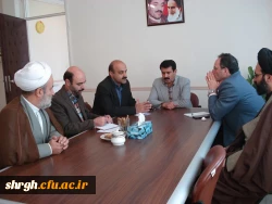 دیدار جناب آقای دکتر مهر محمدی ریاست دانشگاه فرهنگیان کشور از پردیس شهید رجایی و شهیده بنت الهدی صدر قزوین