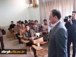 دیدار جناب آقای دکتر مهر محمدی ریاست دانشگاه فرهنگیان کشور از پردیس شهید رجایی و شهیده بنت الهدی صدر قزوین