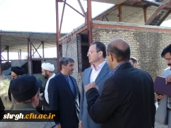 دیدار جناب آقای دکتر مهر محمدی ریاست دانشگاه فرهنگیان کشور از پردیس شهید رجایی و شهیده بنت الهدی صدر قزوین