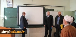 بازدیدبازدید دکتر تاجیک معاونت توسعه مدیریت و منابع انسانی دانشگاه فرهنگیان و مهندس نعیمی مدیر کل طرح برنامه و بودجه