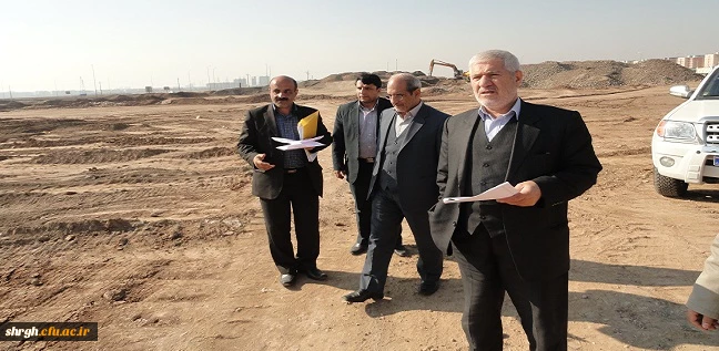 بازدید دکتر تاجیک معاونت توسعه مدیریت و منابع انسانی دانشگاه فرهنگیان و مهندس نعیمی مدیر کل طرح برنامه و بودجه