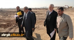 بازدید دکتر تاجیک معاونت توسعه مدیریت و منابع انسانی دانشگاه فرهنگیان و مهندس نعیمی مدیر کل طرح برنامه و بودجه