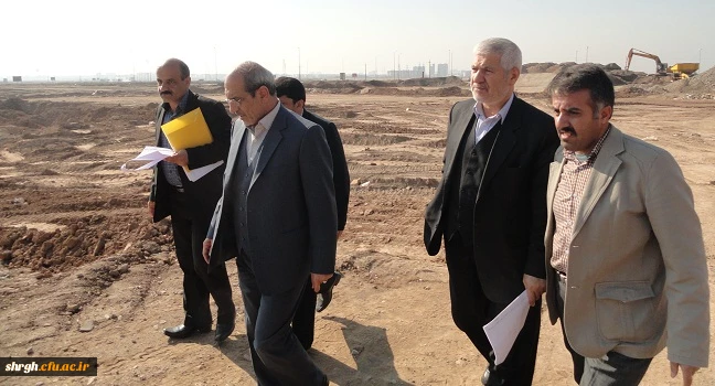 بازدید دکتر تاجیک معاونت توسعه مدیریت و منابع انسانی دانشگاه فرهنگیان و مهندس نعیمی مدیر کل طرح برنامه و بودجه