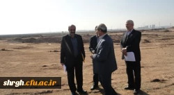بازدید دکتر تاجیک معاونت توسعه مدیریت و منابع انسانی دانشگاه فرهنگیان و مهندس نعیمی مدیر کل طرح برنامه و بودجه