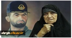 مادر شهید بابایی در گذشت