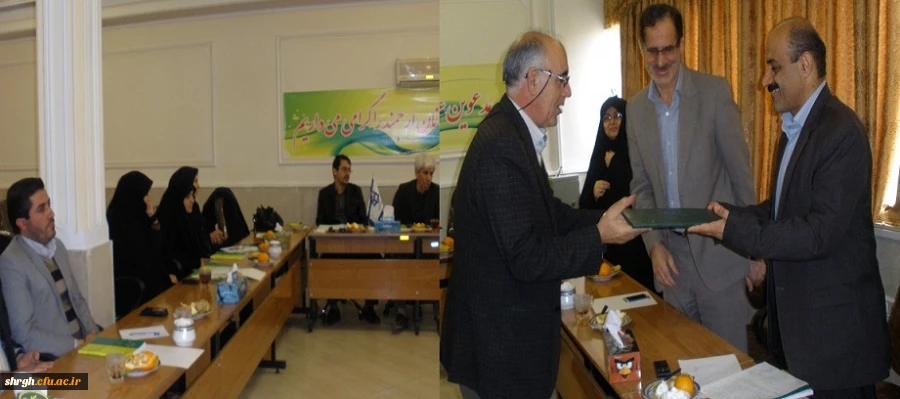 جلسه هم اندیشی شورای پژوهشی پردیس شهید رجایی و شهیده بنت الهدی صدر قزوین
