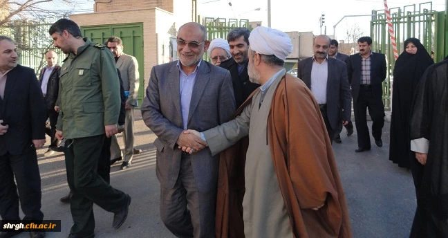 مراسم بزرگداشت 9 دی با حضور آقای مظفر وزیر اسبق آموزش و پرورش