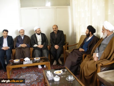 دیدار هیات رئیسه و تعدادی از کارکنان دانشگاه فرهنگیان قزوین با امام جمعه جدیدالانتصاب  استان قزوین