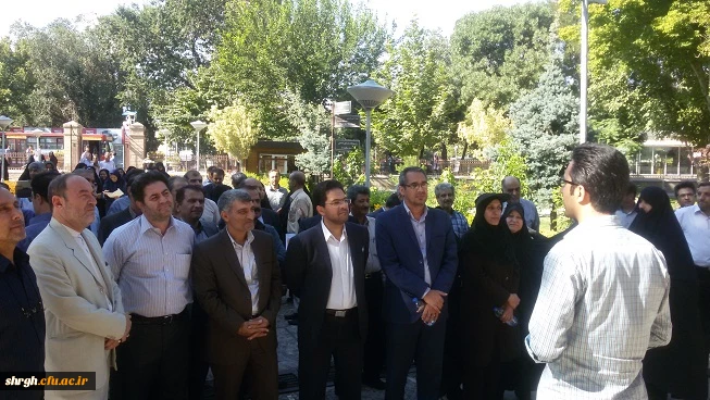 بازدید مدیران گروه آموزشی از اماکن تاریخی قزوین