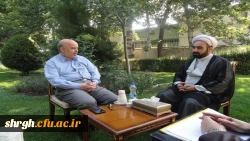 دیدار مسئول نهاد مقام معظم رهبری در دانشگاه فرهنگیان استان قزوین حجت الاسلام و المسلمین شعبانی با استاندار محترم استان جناب آقای مهندس روزبه