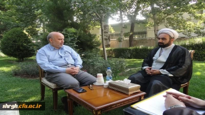 دیدار مسئول نهاد مقام معظم رهبری در دانشگاه فرهنگیان استان قزوین حجت الاسلام و المسلمین شعبانی با استاندار محترم استان جناب آقای مهندس روزبه