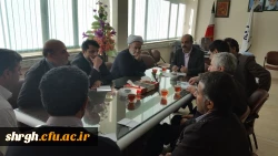 اولین جلسه کارگروه اقتصادی امور پردیسهای  استان قزوین با عنوان بررسی راهکارهای مدیریت هزینه در روز سه شنبه مورخه94/09/17 در دانشگاه برگزار گردید