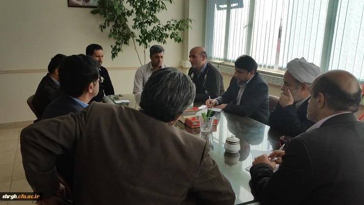 اولین جلسه کارگروه اقتصادی امور پردیسهای  استان قزوین با عنوان بررسی راهکارهای مدیریت هزینه در روز سه شنبه مورخه94/09/17 در دانشگاه برگزار گردید