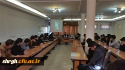 کارگاه پیشگیری از اعتیاد توسط سرگرد عبدالهی در سالن اجتماعات پردیس  با حضور تعدای از دانشجویان بر گزار گردید