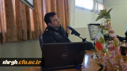 کارگاه پیشگیری از اعتیاد توسط سرگرد عبدالهی در سالن اجتماعات پردیس  با حضور تعدای از دانشجویان بر گزار گردید