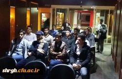 بازدید دانشجویان  از سازمان هواشناسی و زمین شناسی تهران