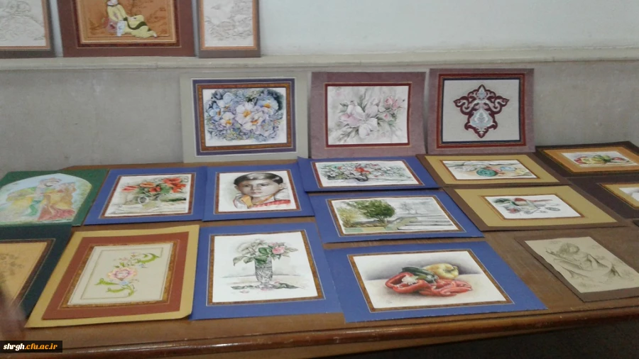 ژوژمان درسهای نقاشی، ارتباط تصویری ،نگارگری استاد علی کاظم لو و سید احمد عقیلی زاده