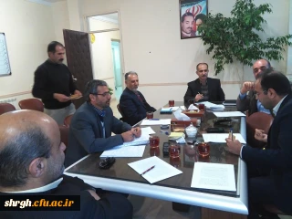 برگزاری جلسه تبادل نظر اساتید در مورد درس پروژه