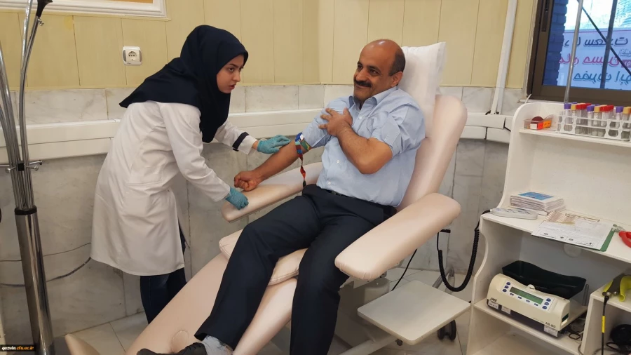 مشارکت در کار پسندیده اهدای خون 4