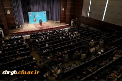 دیدار رئیس جمهور با علما، ایثارگران و برگزیدگان استان قزوین در دانشگاه فرهنگیان 7