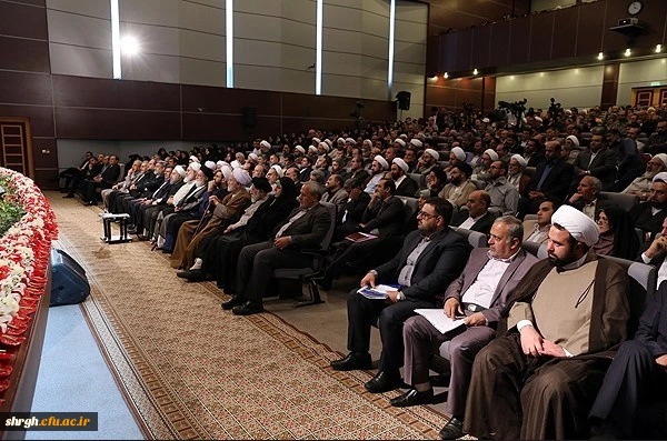 دیدار رئیس جمهور با علما، ایثارگران و برگزیدگان استان قزوین در دانشگاه فرهنگیان 9