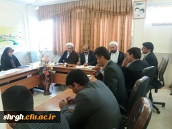 برگزاری اولین جلسه شورای فرهنگی استانی دانشگاه فرهنگیان قزوین  در سال تحصیلی 95-96 2