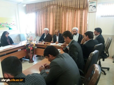 برگزاری اولین جلسه شورای فرهنگی استانی دانشگاه فرهنگیان قزوین  در سال تحصیلی 95-96