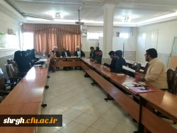 برگزاری اولین جلسه شورای فرهنگی استانی دانشگاه فرهنگیان قزوین  در سال تحصیلی 95-96 4