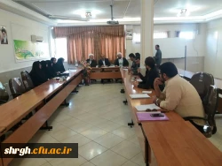 برگزاری اولین جلسه شورای فرهنگی استانی دانشگاه فرهنگیان قزوین  در سال تحصیلی 95-96 5