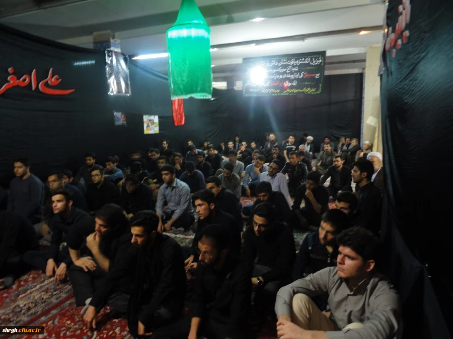 مراسم عزاداری امام حسین علیه السلام با حضور حجه الاسلام تلخابی  2