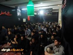 مراسم عزاداری امام حسین علیه السلام با حضور حجه الاسلام تلخابی 2