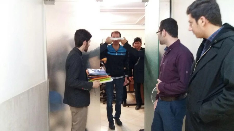 بدرقه زائران اربعین حسینی در پردیس شهید رجایی 3