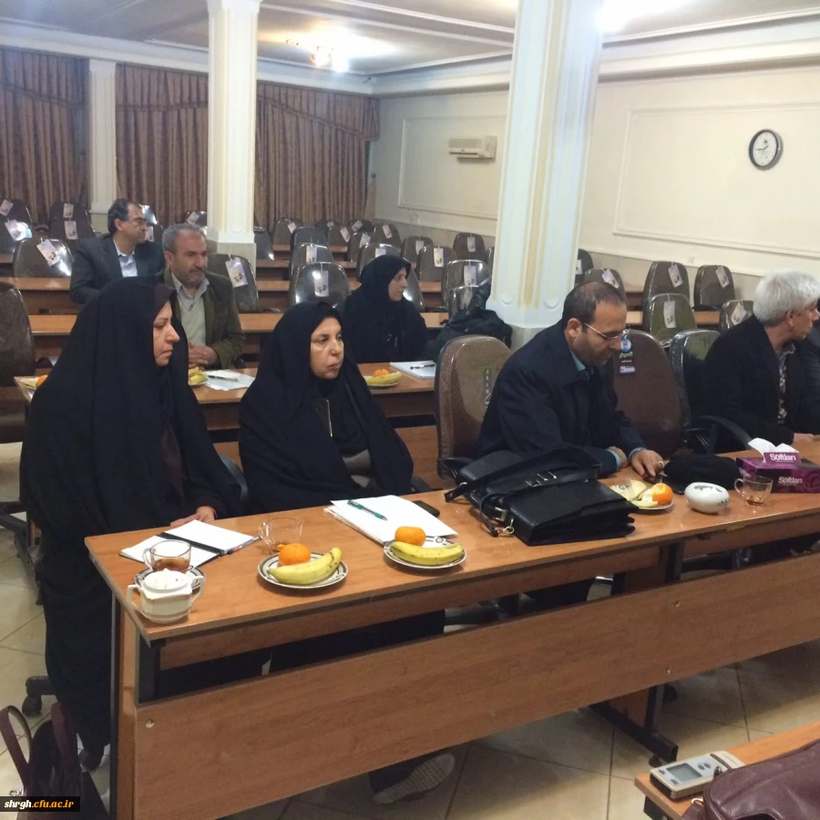 جلسه زیر گروه آموزشی اساتید کارورزی ، روش تدریس و تحلیل محتوای پردیس شهید رجایی  2