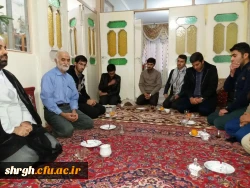 دیدار با خانواده شهید سیاهکالی از شهدای مدافع حرم