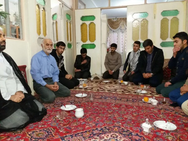 دیدار با خانواده شهید سیاهکالی از شهدای مدافع حرم