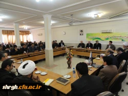 معارفه آقای دکتر معصومی بعنوان رئیس جدید پردیس شهید رجائی 4