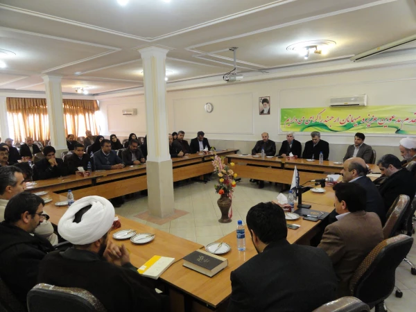 معارفه آقای دکتر معصومی بعنوان رئیس جدید پردیس شهید رجائی 4