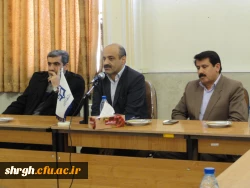 معارفه آقای دکتر معصومی بعنوان رئیس جدید پردیس شهید رجائی 6