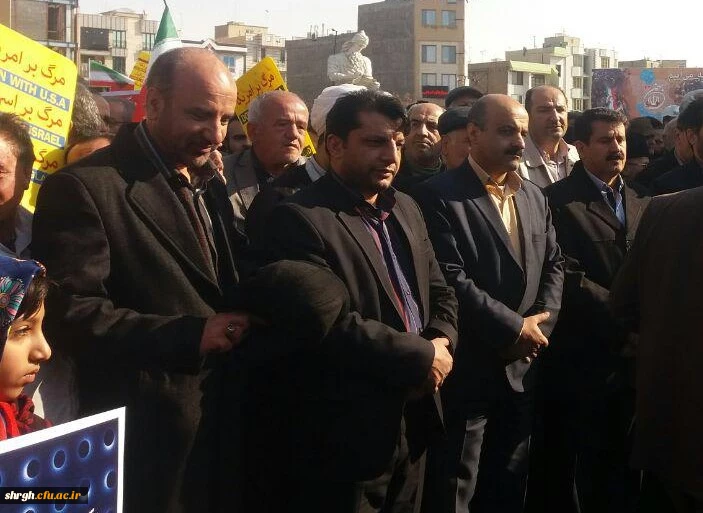 دانشگاه فرهنگیان قزوین در 22 بهمن 95 2