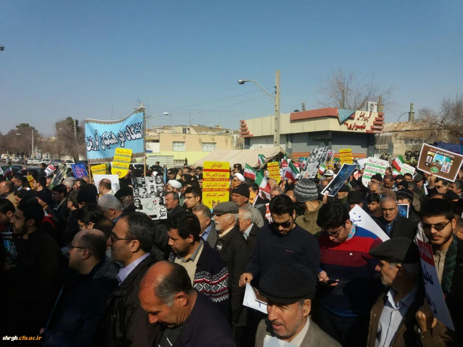 دانشگاه فرهنگیان قزوین در 22 بهمن 95 4