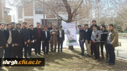 کاشت درخت در پردیس شهید رجائی 5