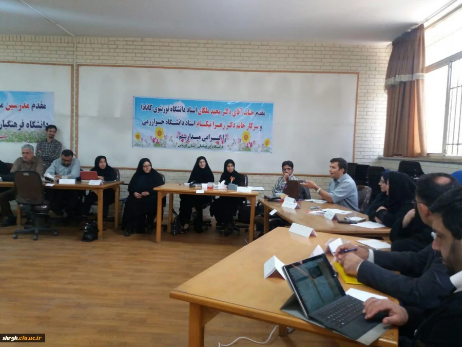 با حضور دکتر ملکان استاد دانشگاه تورنتوی کانادا کارگاه علوم در پردیس شهید رجایی قزوین برگزار گردید. 2