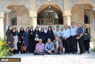بازدید اساتید دوره تامین آموزشگران مرجع علوم از آثار تاریخی قزوین