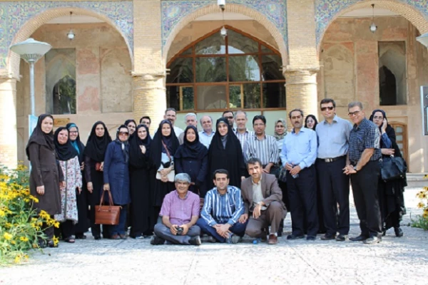 بازدید اساتید دوره تامین آموزشگران مرجع علوم از آثار تاریخی قزوین 2