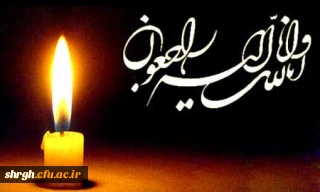 کل من علیها فان و یبقی وجه ربک ذو الجلال و الاکرام
تسلیت به مناسبت درگذشت پدر بزرگوار همکار ارجمندمان جناب آقای حمیدرضا ذاکری