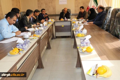 جلسه مدارس وابسته به پردیس های  دانشگاه فرهنگیان استان قزوین برگزار شد .