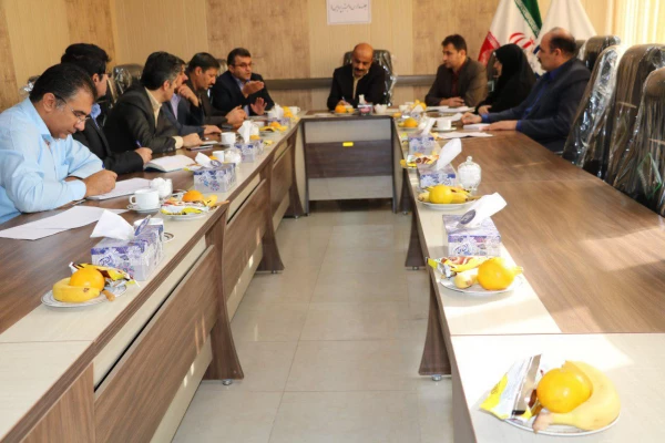 جلسه مدارس وابسته به پردیس های  دانشگاه فرهنگیان استان قزوین برگزار شد . 2