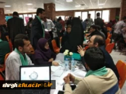 حضور عباس وصالی مزین از پردیس شهید رجایی قزوین در مرحله کشوری جشنواره ایدها و فرصت های دانشگاه شریف  4